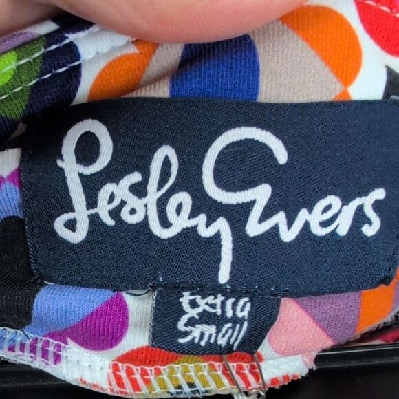 Leslie Evers Freya Skirt Multi Gems Light Pattern NWT Made In Oakland CA USA - Picture 3 of 16